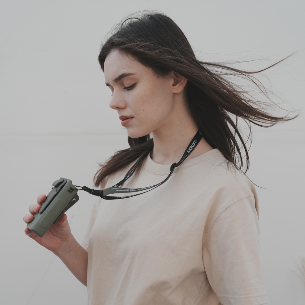 【大發家 X CLAYMORE】 軍式隨身風扇兩入組