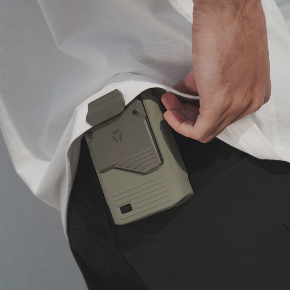 【大發家 X CLAYMORE】 軍式隨身風扇兩入組