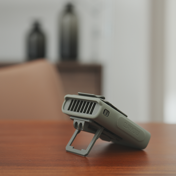 【大發家 X CLAYMORE】 軍式隨身風扇兩入組