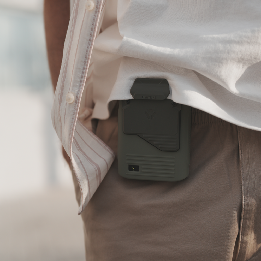 【大發家 X CLAYMORE】 軍式隨身風扇兩入組